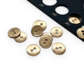 Пуговица металлическая  цвет: золотой
