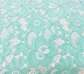 Кружевное полотно цвет: мятный