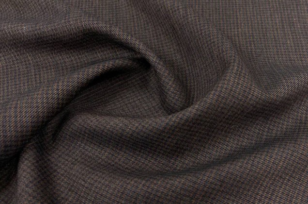Костюмная ткань, серо-коричневая (07С68С) 1
