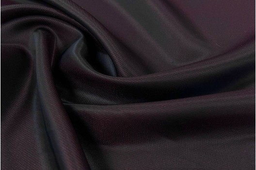 Подкладка с шерстью, темное бордо в полоску, Италия