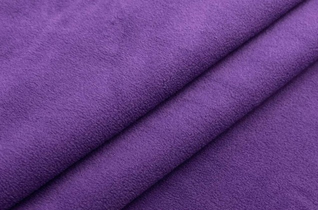 Флис подкладочный, пыльный фиолетовый, Италия