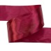 Лента атласная 50 мм цвет: бордовый