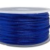 Шнур атласный, 2 мм цвет: синий