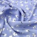 Московский софт принт Белые цветочки цвет: голубой