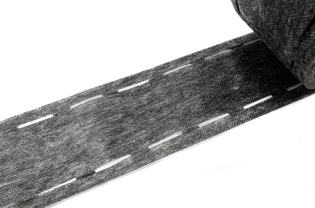 Клеевая корсажная лента, серая, 6 см 1