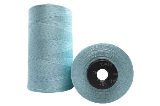 Нитки швейные универсальные Tuana №120 (5000 м) цвет 765 голубой