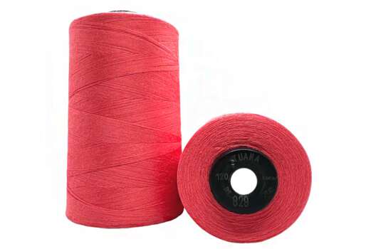 Нитки швейные универсальные Tuana №120 (5000 м) цвет 829 коралловый