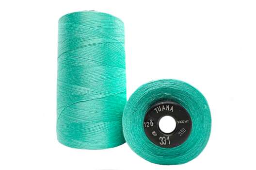 Нитки швейные универсальные Tuana №120 (5000 м) цвет 331 ментол
