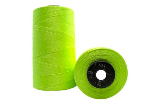 Нитки швейные универсальные Tuana №120 (5000 м) цвет 405 салатовый