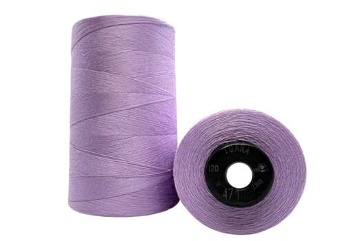 Нитки швейные универсальные Tuana №120 (5000 м) цвет 471 сиреневый