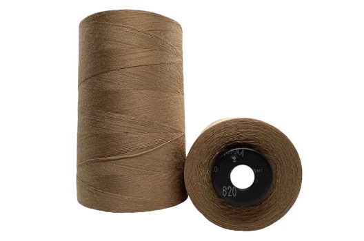 Нитки швейные универсальные Tuana №120 (5000 м) цвет 620 коричневый