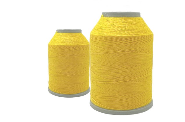 Нитки швейные универсальные Tuana №120 (450 м) цвет 872 желтый