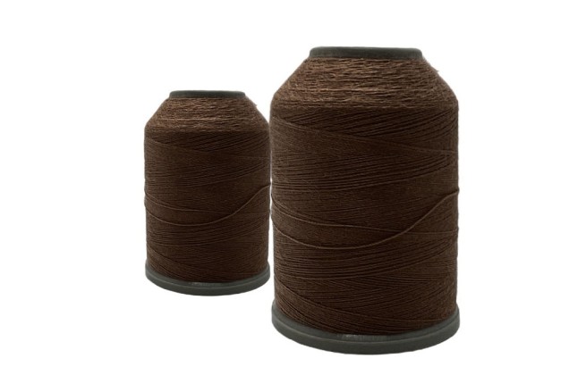 Нитки швейные универсальные Tuana №120 (450 м) цвет 1132 темно-коричневый