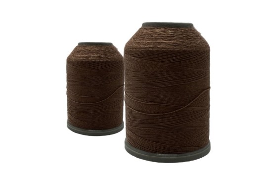 Нитки швейные универсальные Tuana №120 (450 м) цвет 1132 темно-коричневый