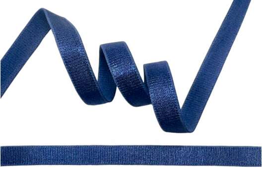 Резинка бельевая (для бретелей) 10 мм, синий сапфир