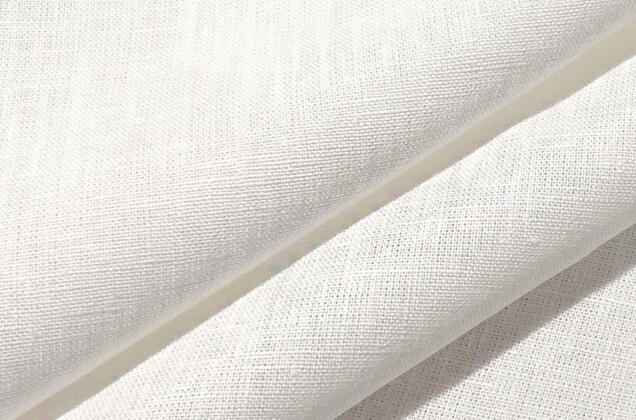 Лен скатертный 09С52 (101), молоко