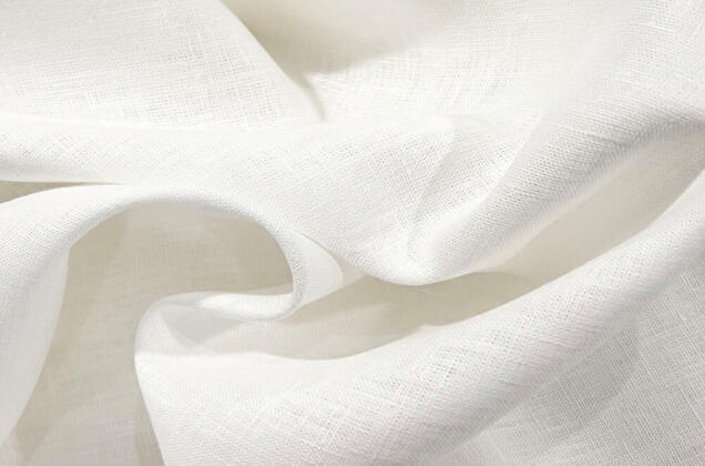 Лен скатертный 09С52 (101), молоко 3