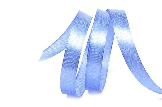 Лента атласная IDEAL, 12 мм, ярко-голубая
