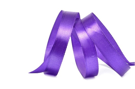 Лента атласная IDEAL, 12 мм, фиолетовая (3118)