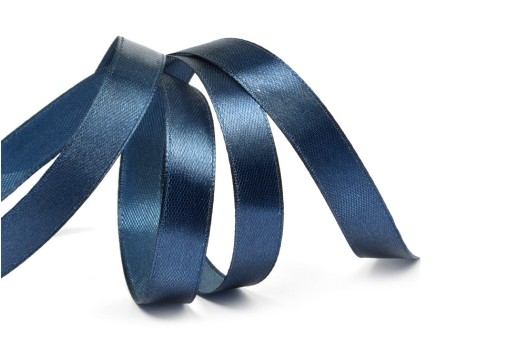 Лента атласная IDEAL, 12 мм, темно-синяя (3168)