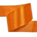 Лента атласная 50 мм цвет: оранжевый