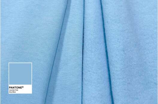 Футер 3-х нитка начес Atak, небесный Airy Blue (14-4122)