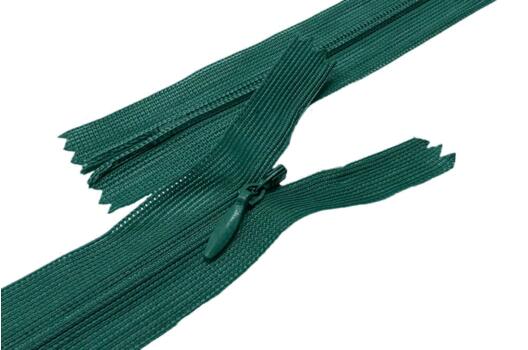 Молния потайная MaxZipper, неразъемная, 60 см, темно-зеленая (F 273)