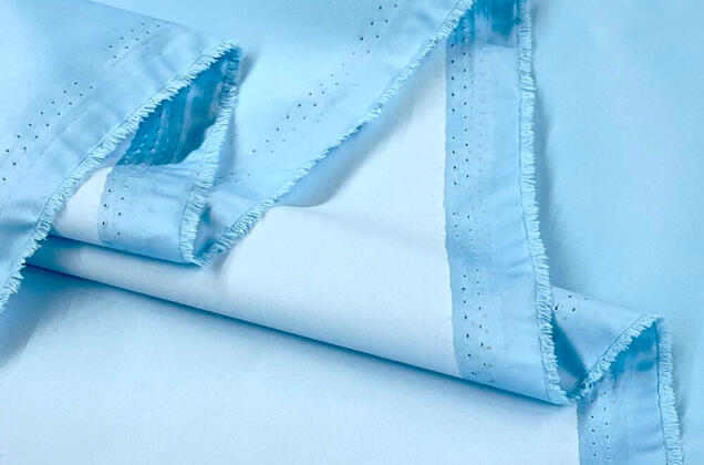 Плащевая Дюспо Royal, цвет нежно-голубой (40437) 3