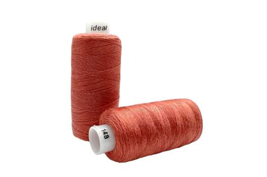 Нитки бытовые IDEAL, 40/2, цвет 148 красно-персиковые