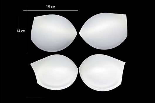 Чашечки корсетные с эффектом push-up, размер 85, белые (Беларусь)