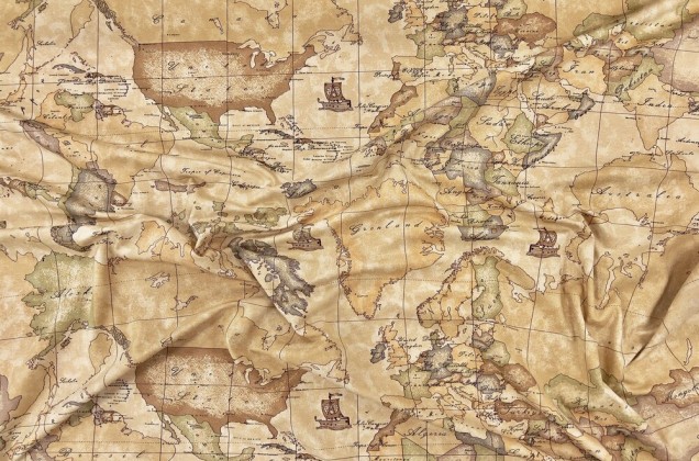 Кулирка пенье, Карта мира, арт.11725 A, Италия 3
