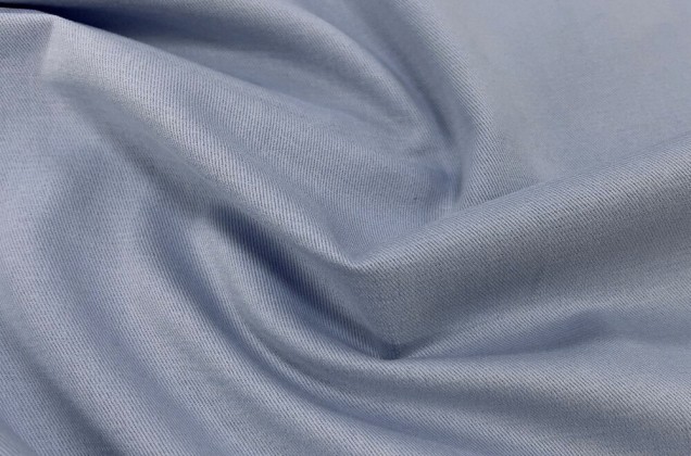 Костюмный хлопок, голубой, арт.11857, Италия