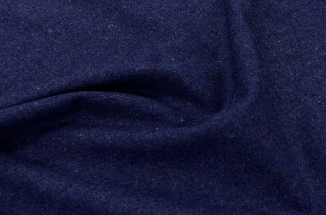 Костюмная шерсть плотная, темно-синяя, арт.11965, Италия 2
