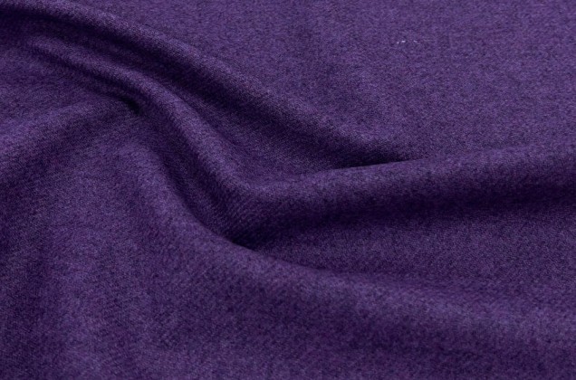 Костюмная шерсть плотная, фиолетовая, арт.11970, Италия 1