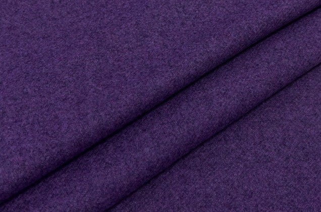Костюмная шерсть плотная, фиолетовая, арт.11970, Италия 2