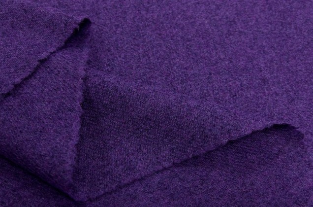 Костюмная шерсть плотная, фиолетовая, арт.11970, Италия 3