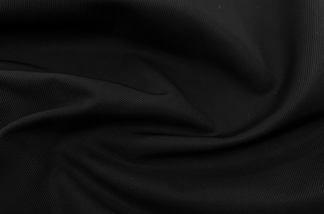 Курточно-плащевая ткань водонепроницаемая, черная, арт.12013, Италия 2