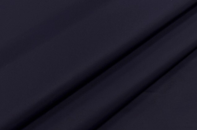 Курточно-плащевая ткань водонепроницаемая, полуночно-синяя, арт.12015, Италия 3