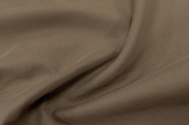 Ткань для тренча водонепроницаемая, светло-коричневая, арт.11845, Италия 2