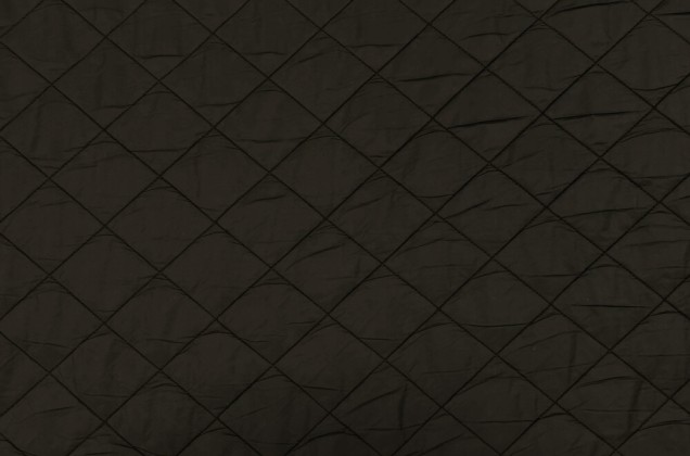 Курточная стежка на синтепоне двусторонняя, велюр темно-коричневый, арт.11877, Италия 1
