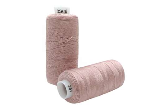 Нитки бытовые IDEAL, 40/2, цвет 361 пудровые