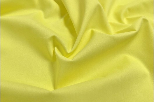 Рубашечный поплин-нейлон, лимонно-желтый