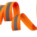 Лента ременная (стропа) светоотражающая, 25 мм цвет: оранжевый