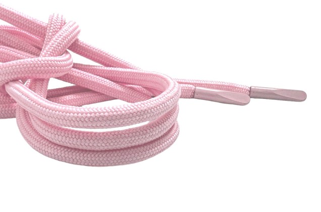 Шнурок круглый, 4 мм, светло-розовый (S512), 130 см