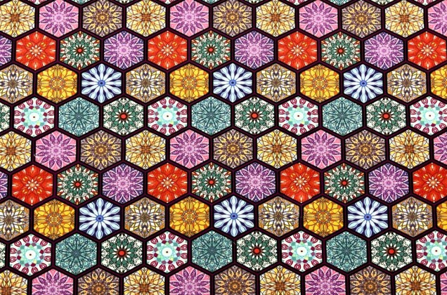 Интерьерная ткань, Мозаика, Турция