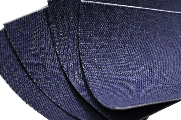 Самоклеящаяся заплатка джинсовая, темно-синяя, 10х20 см