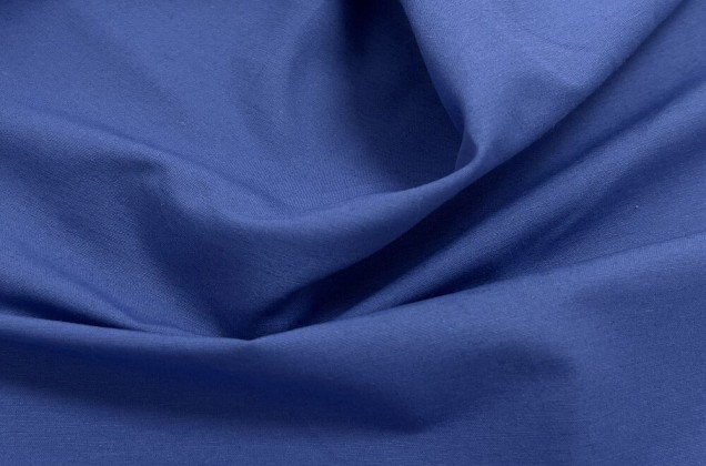 Сорочечный поплин, синий, Турция 1