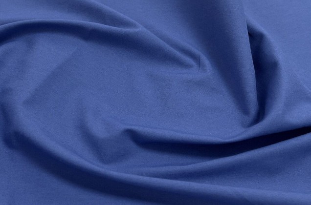 Сорочечный поплин, синий, Турция 3