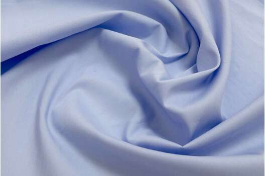 Рубашечный поплин-нейлон, светло-голубой