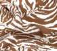 Штапель принтованный цвет: коричневый